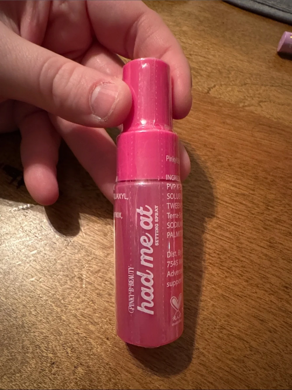 IN WRAPPING Pinky Hot Pink Setting Spray - Had Me At